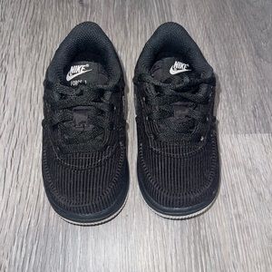 SOLD Toddler Nike Air Force 1 ‘Black’Corduroy’